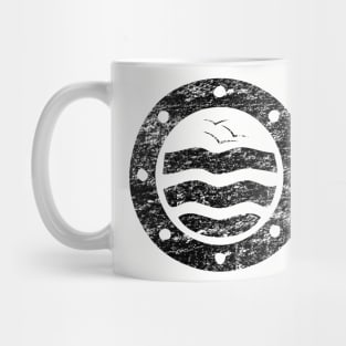 Distressed Seascape Mug